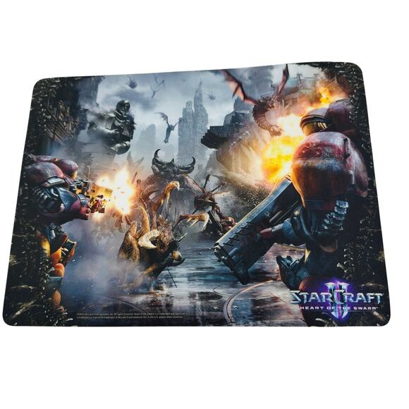 5 for $25| StarCraft II Heart of the Swarm Collector's Edition Mousepad - Picture 1 of 3